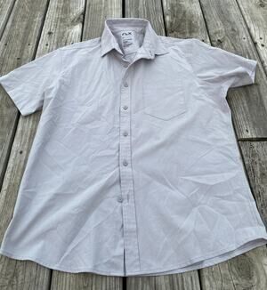 Men's FLX Urban/Commuter Button Down - Gray - Size M